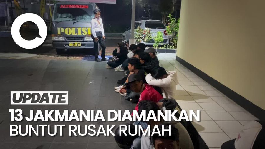 Buntut Perusakan Rumah di Sukabumi, 13 Suporter Persija Diamankan