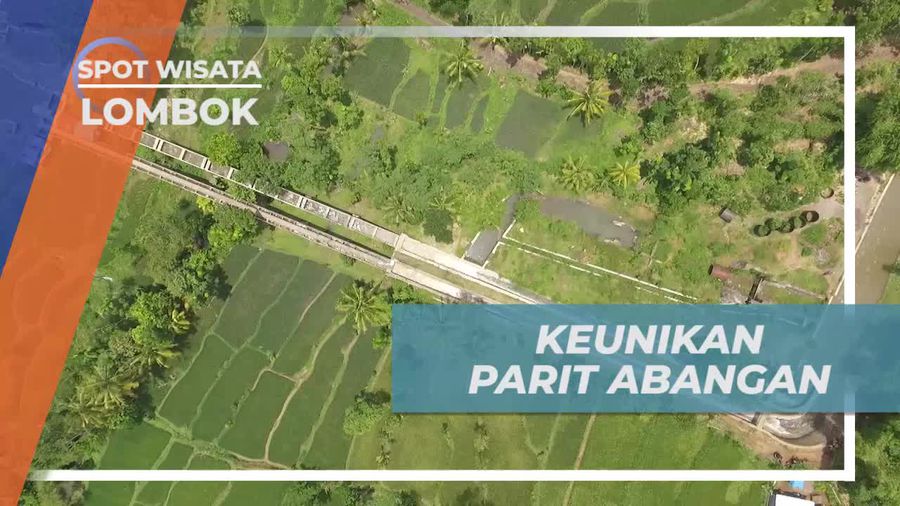 Rasakan Keunikan Meluncur di Parit Abangan, Lombok