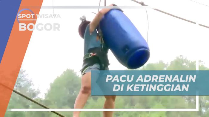 Pacu Adrenalin di Ketinggian Ekstrem, Bogor