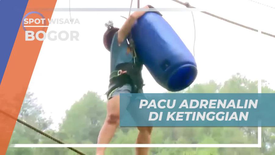 Pacu Adrenalin di Ketinggian Ekstrem, Bogor