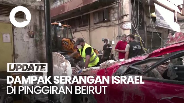 Video: Dampak Serangan Israel yang Diklaim Sasar Komandan Hizbullah