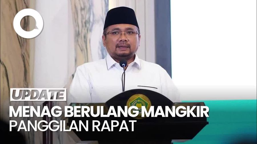 Video: Bolak-balik Menag Mangkir Panggilan Rapat Pansus Haji DPR