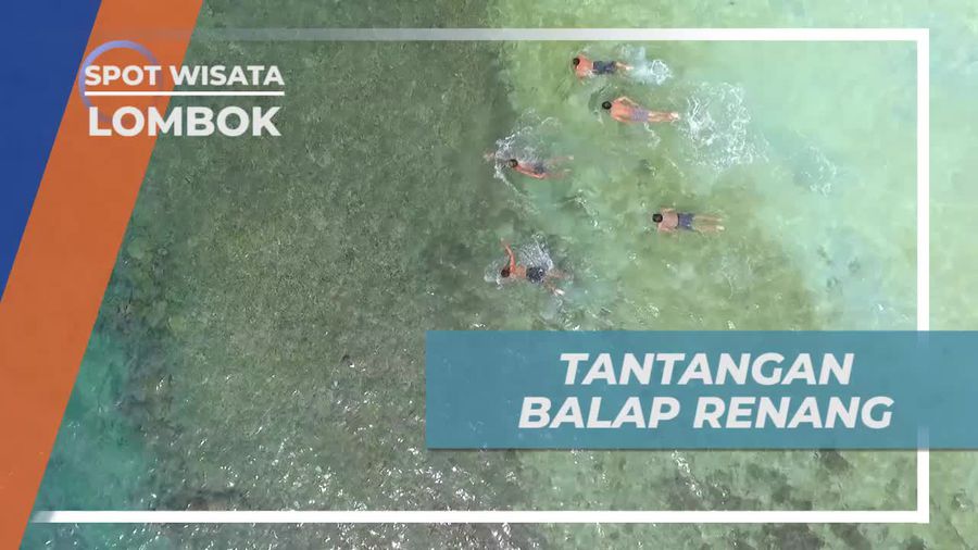 Menghadapi Tantangan Balap Renang di Lombok