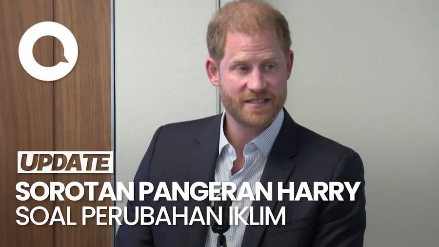 Video: Laporan Perubahan Iklim Bikin Pangeran Harry Ngeri