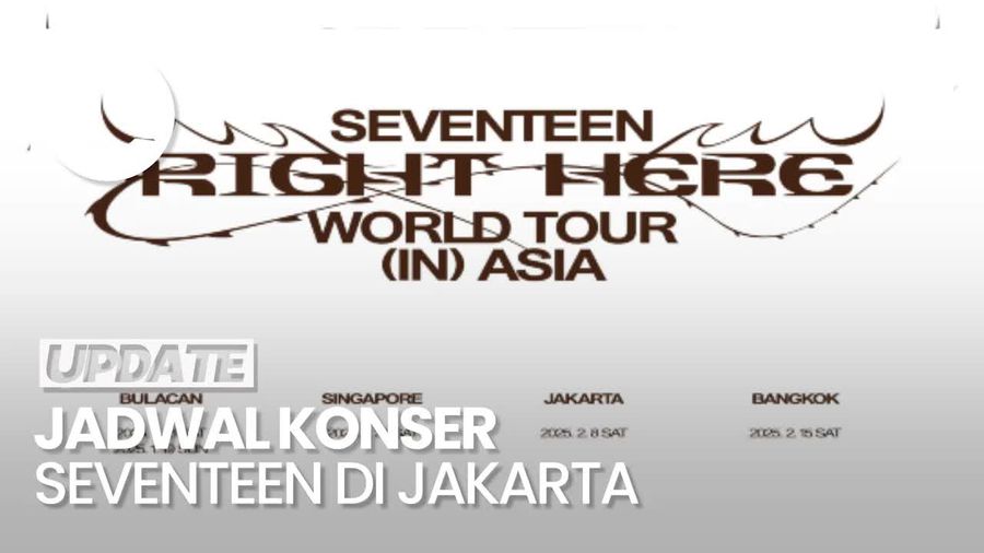 Video: SEVENTEEN Konser di Jakarta 8 Februari 2025