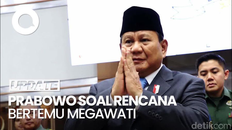 Video Prabowo soal Rencana Bertemu Megawati: Insya Allah, Mudah-mudahan