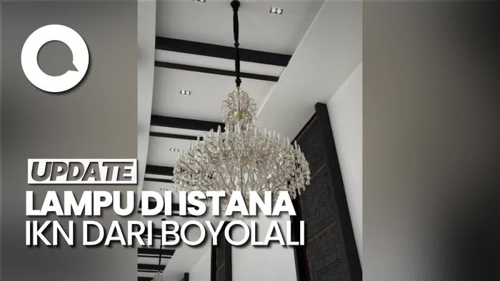 Video Jokowi Sebut Lampu di Istana IKN Bukan dari Italia, tapi Boyolali