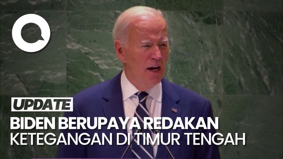 Video Biden: Perang Skala Penuh Israel-Lebanon Tak Untungkan Siapapun