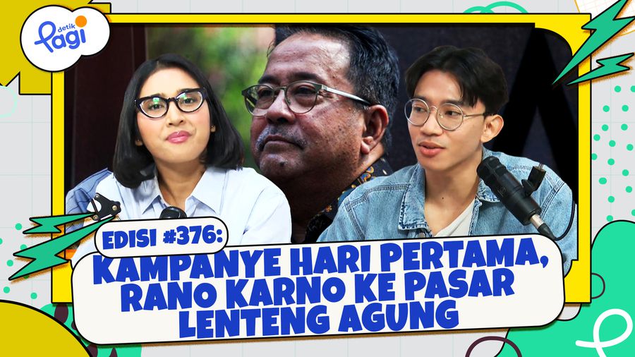 Kampanye Hari Pertama, Rano Karno ke Pasar Lenteng Agung