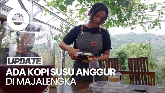 Video: Bersantai Ditemani Kopi Susu Anggur di Majalengka