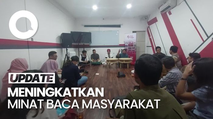 Video: Diskusi Minat Literasi Masyarakat Bareng Komunitas Kumpulbaca