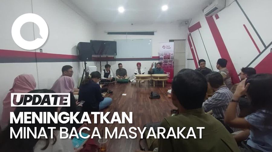 Video: Diskusi Minat Literasi Masyarakat Bareng Komunitas Kumpulbaca
