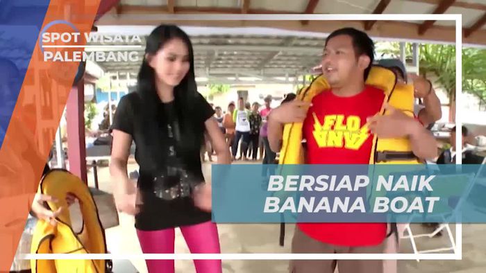 Bersiap Merasakan Keseruan Naik Banana Boat di Danau Opi, Palembang