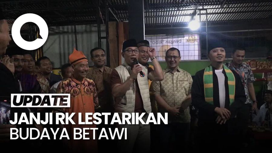 Video Didukung Oplet Robet, RK-Suswono Akan Buat Gerakan Bangun Budaya Betawi