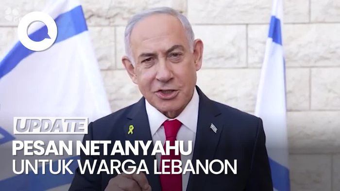 Video Pesan Netanyahu ke Warga Lebanon: Bebaskan Diri Anda dari Hizbullah