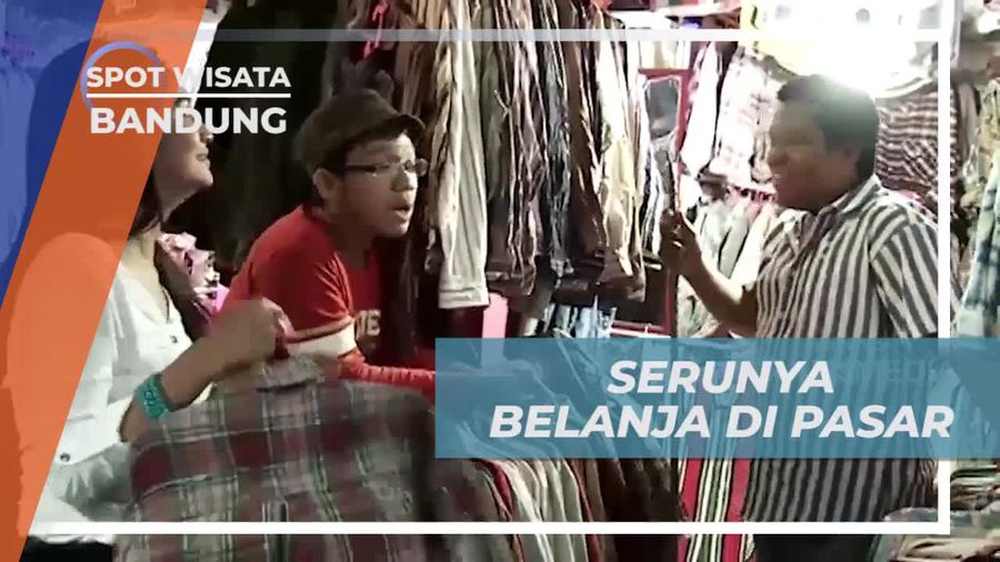 Serunya Belanja Barang Murah di Pasar Gedebage, Bandung