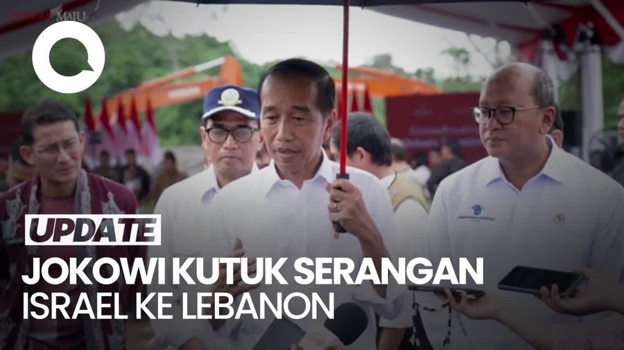 Video Jokowi: Indonesia Mengutuk Keras Serangan Israel ke Lebanon