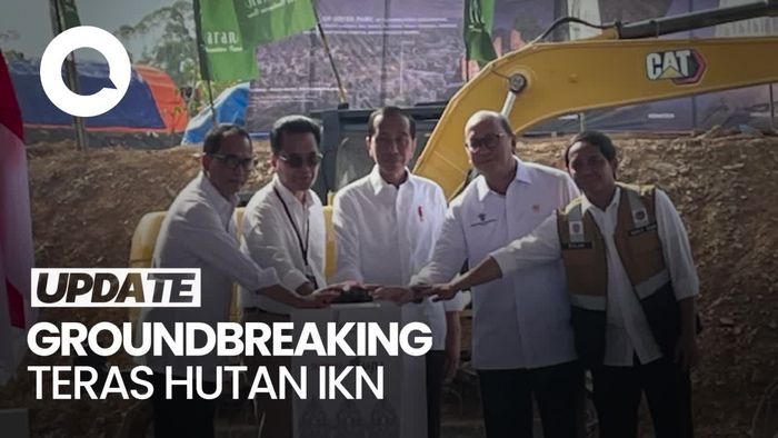 Video: Jokowi Groundbreaking Teras Hutan Ibu Kota Nusantara