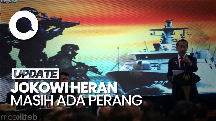 Video Herannya Jokowi Masih Ada Negara Berperang di Zaman Modern