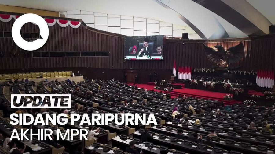 Video: Bamsoet Pimpin Paripurna Akhir Masa Jabatan MPR 