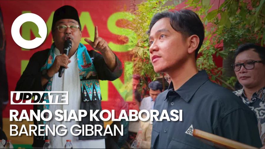 Video: Rano Siap Kolaborasi dengan Gibran soal Aglomerasi Jabodetabekpunjur
