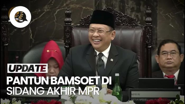 Video: Pantun Bamsoet di Sidang Akhir MPR: Pohon Beringin di Persimpangan Jalan