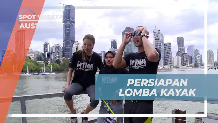 Bersiap Menghadapi Lomba Kayak Seru di Brisbane, Australia