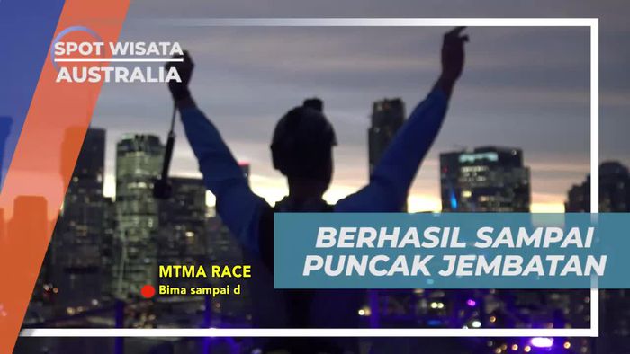 Berhasil Sampai di Puncak Story Bridge, Australia