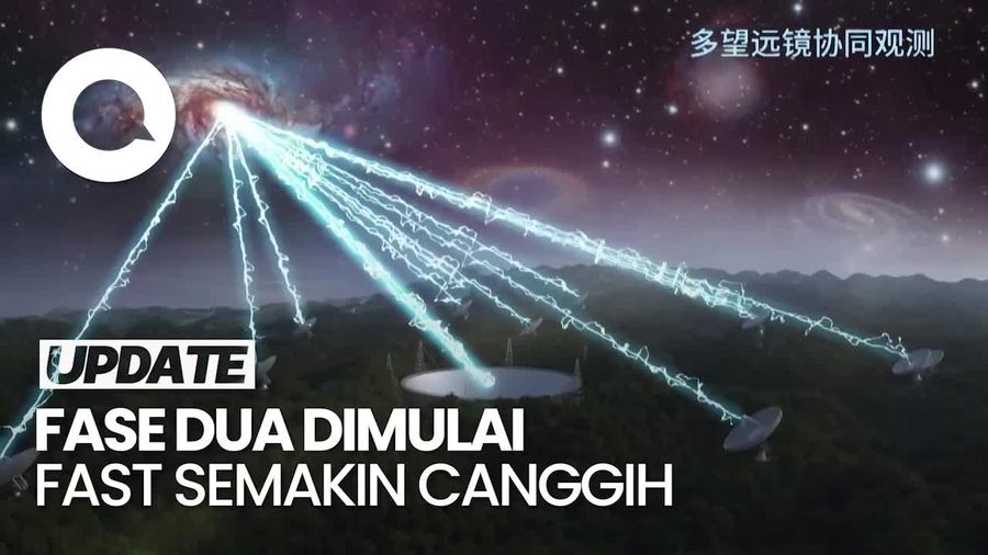 Video: China Resmi Mulai Fase Kedua Pembangunan Teleskop Radio FAST