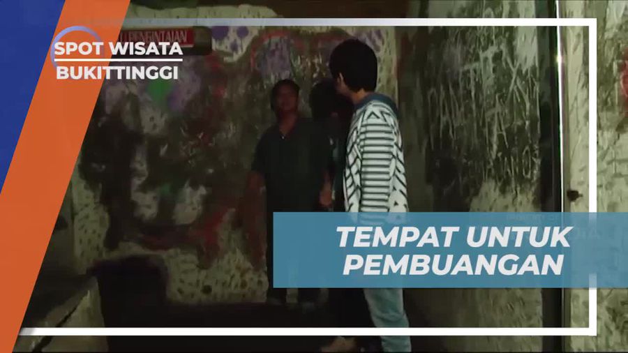 Menguak Lubang Pembuangan di Kedalaman Lobang Jepang, Bukittinggi