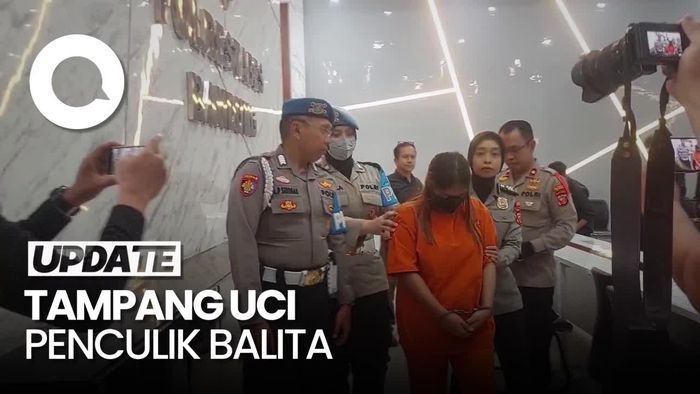Video Tampang Uci Penculik Balita di Bandung saat Ditangkap