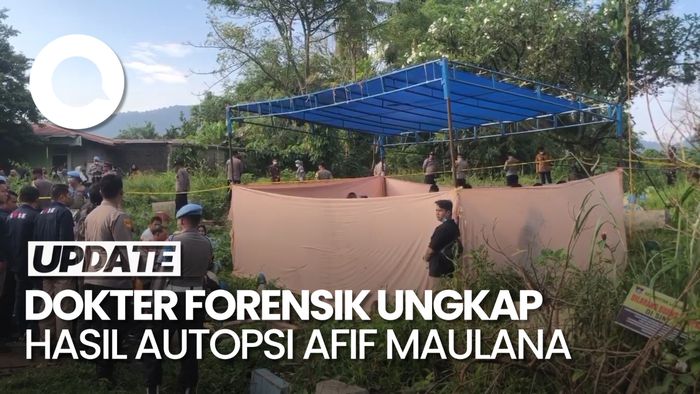 Video Hasil Autopsi Afif Maulana: Ada Kerusakan di Pinggang-Punggung-Kepala
