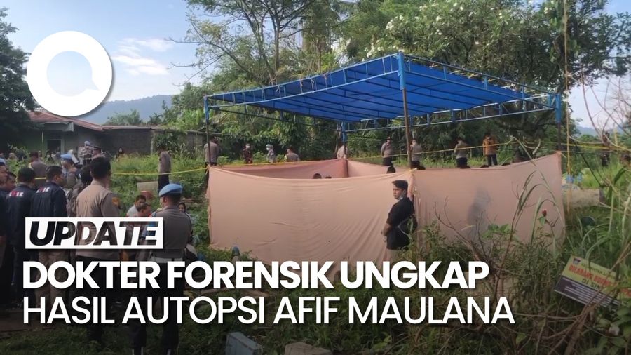 Video Hasil Autopsi Afif Maulana: Ada Kerusakan di Pinggang-Punggung-Kepala