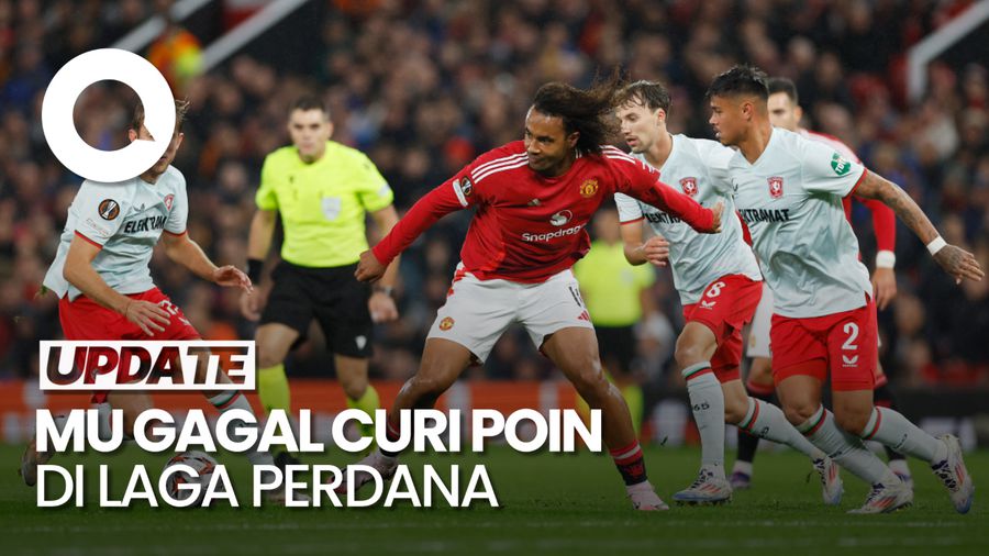 Video: Hasil Liga Europa, FC Twente Tahan Imbang MU 1-1