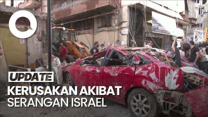 Video: Jejak Kehancuran Akibat Serangan Israel ke Lebanon
