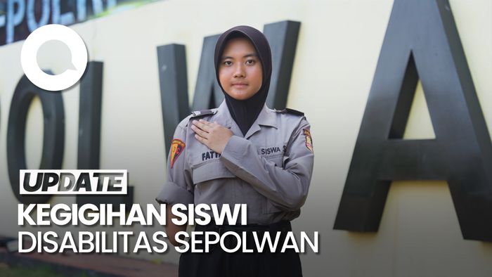 Video Kisah Fatia: Disabilitas Tak Halangi Impian Jadi Polwan