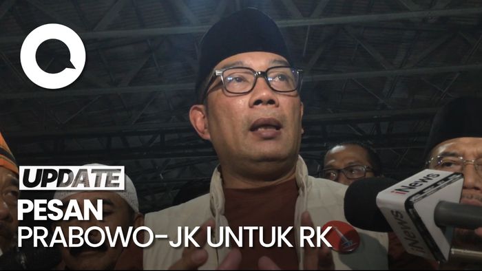 Video: RK Ungkap Pesan Prabowo-JK Jika Ia Jadi Gubernur Jakarta