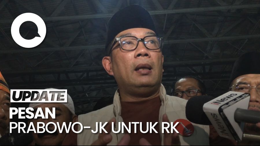 Video: RK Ungkap Pesan Prabowo-JK Jika Ia Jadi Gubernur Jakarta