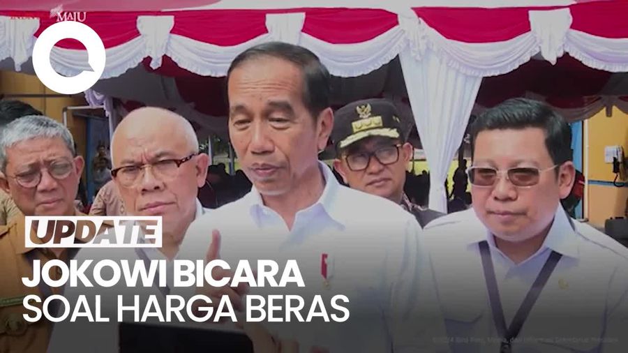 Video: Respons Jokowi soal Beras RI Disebut Paling Mahal di Asia Tenggara