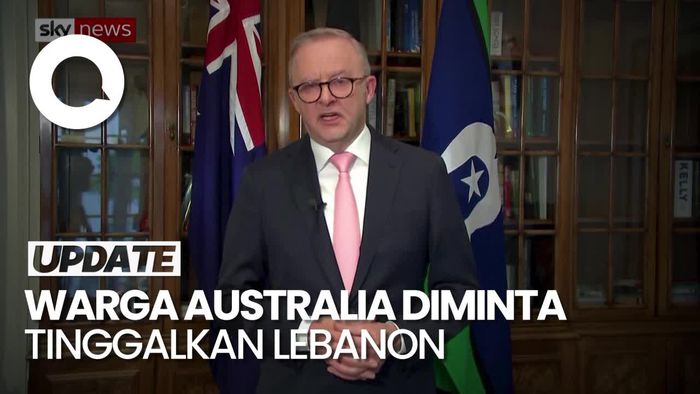 Video: Australia Perintahkan Warganya untuk Meninggalkan Lebanon