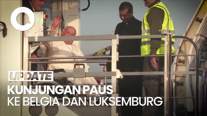 Video: Paus Fransiskus Lanjutkan Lawatannya ke Luksemburg dan Belgia