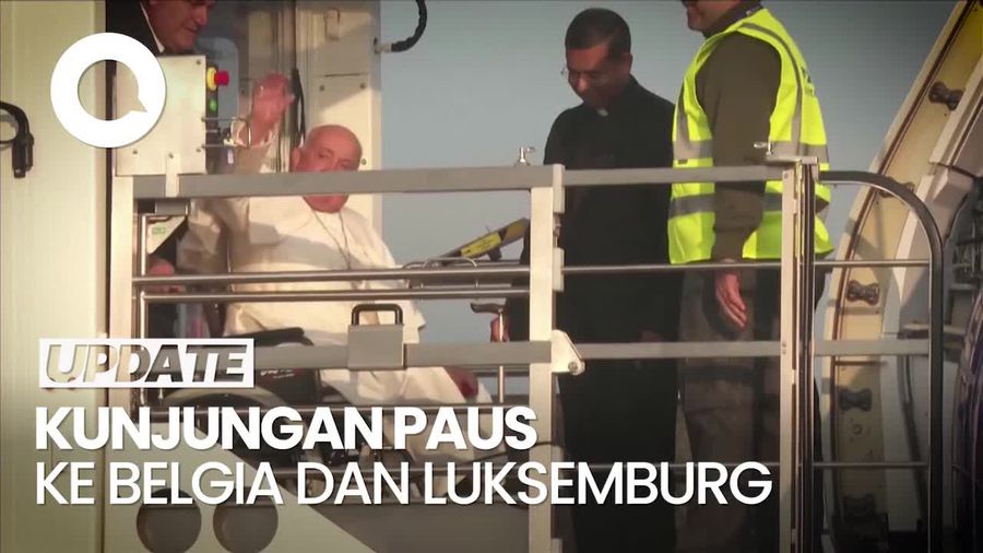 Video: Paus Fransiskus Lanjutkan Lawatannya ke Luksemburg dan Belgia