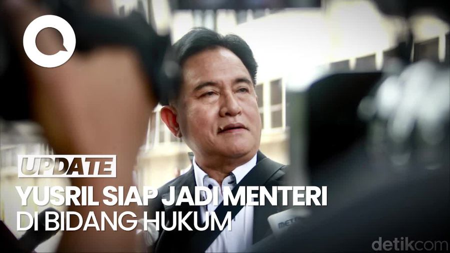 Video: Yusril Ngaku Siap Jika Ditawari Jadi Menteri di Kabinet Prabowo