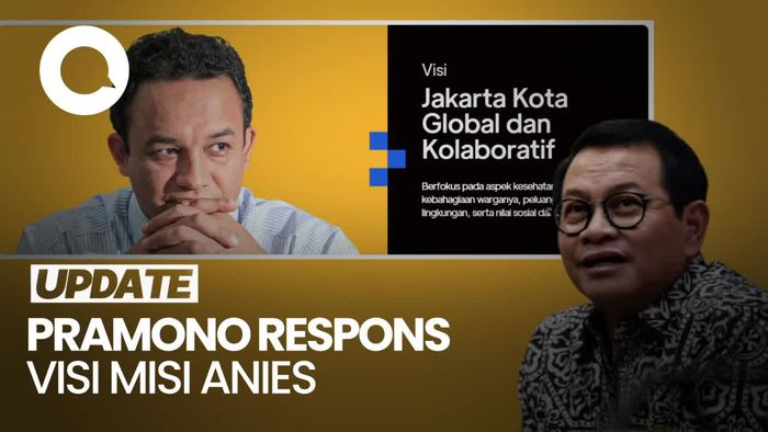 Video Pramono soal Visi Misi Anies: Esensinya Sama dengan Saya