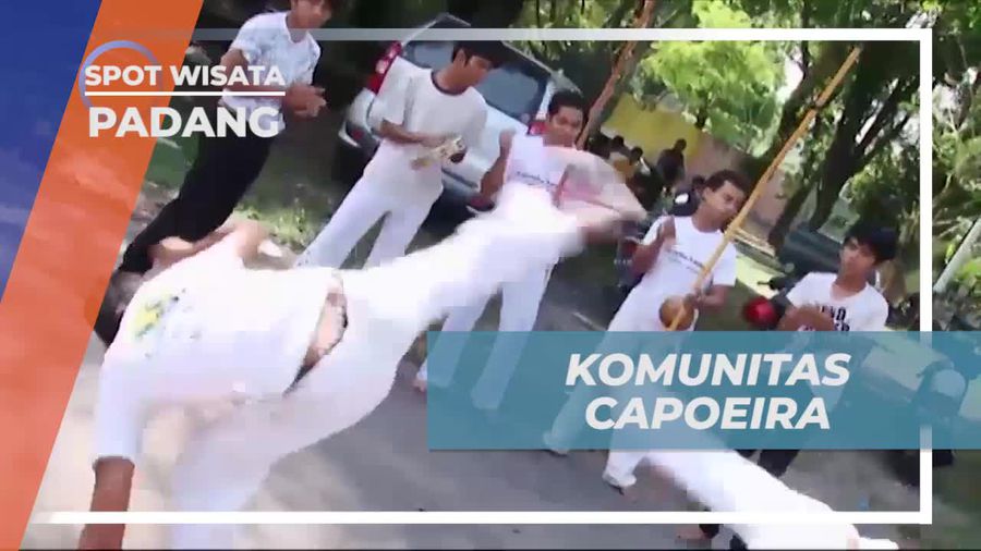 Melihat Aksi Komunitas Capoeira di Gor Haji Agus Salim, Padang