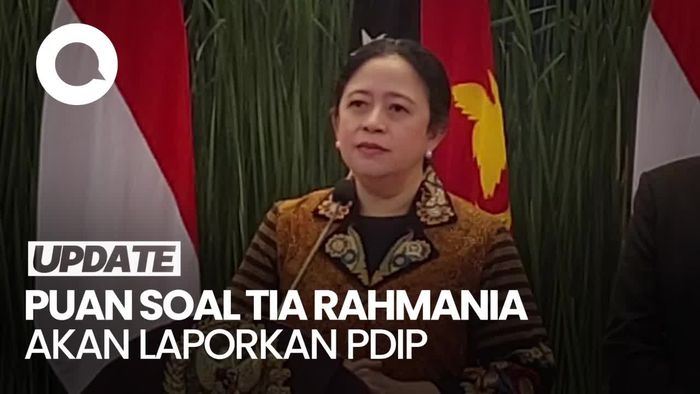 Video: Kata Puan soal Tia Rahmania Bakal Laporkan PDIP ke Polisi