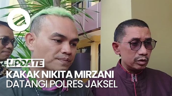 Video: Kakak Nikita Mirzani Datangi Polres, Pengin Update Kasus LM
