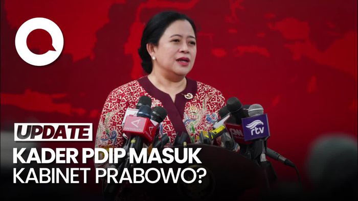 Video Puan soal Kader PDIP Masuk Kabinet Prabowo: Kita Tunggu Saja