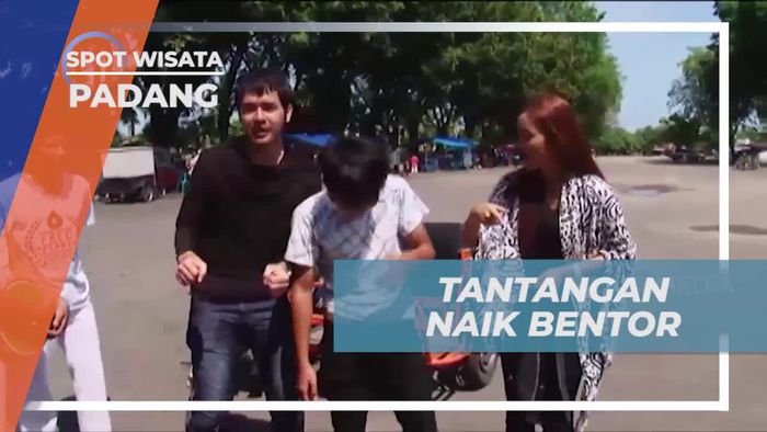 Menaklukkan Tantangan Naik Bentor di Padang