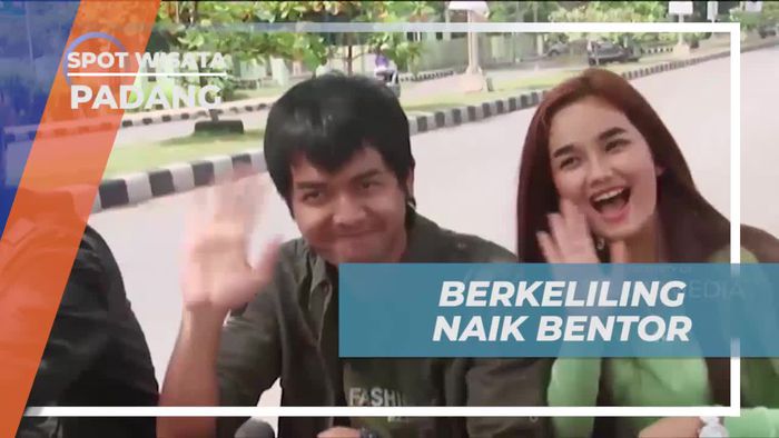 Berpetualang Naik Bentor di Kota Padang